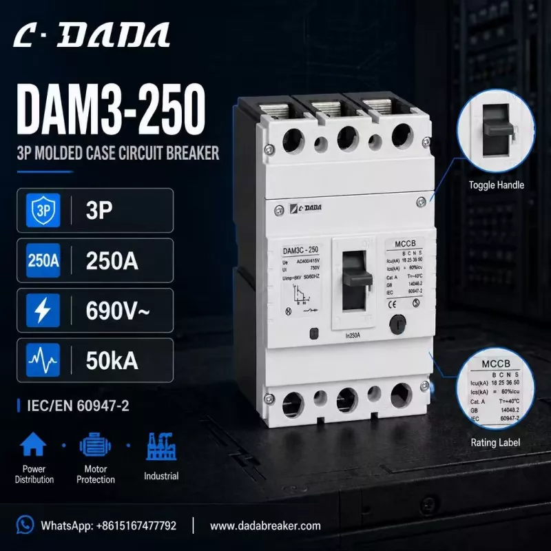 Isang Praktikal na Gabay sa Mga Molded Case Circuit Breaker